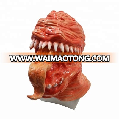 Novel Conceptual Pants Demogorgon Fleshy Piranha Flower Latex Mask