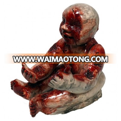 Life Size Creepy ZOMBIE BABY Halloween Decoration Horror Prop