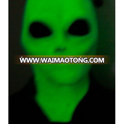 Awesome Glow in the Dark UFO Extra Terrestrial Movie Roswell Fancy Dress Alien Mask