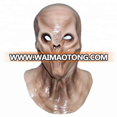 Hot Selling Popular Full Face Carnival Mask Celebrations Party Fancy Dress Rubber Alien Mask