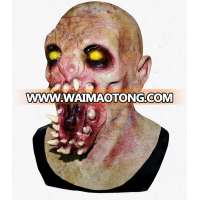 Evil Halloween Costume Fangs Fanged Alien Creature Monster Mask