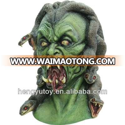 BRAND NEW Greek Mythology Snake Gorgon DELUXE ADULT LATEX MONSTER MEDUSA MASK