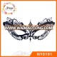 Venetian Women Black Metal Masquerade Ball Mask Party Mask