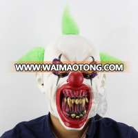 Scary clown latex halloween mask